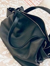 Borsa in pelle con tracolla