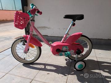 bicicletta unicorno per bambina 3-6 anni