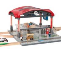Set trenino stazione ferroviaria 