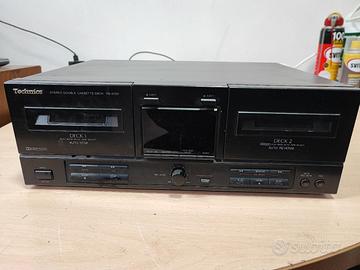 Piastra cassette technics 