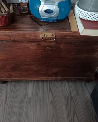cassapanca in legno 