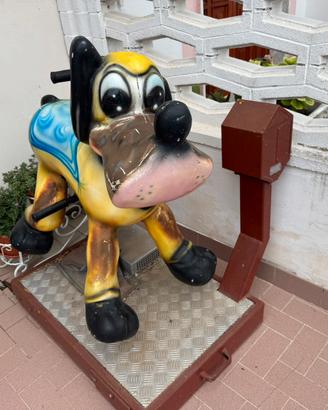 Giostra elettrica  per bambini pluto disney