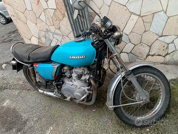 Moto kawasaki 400 del 1978