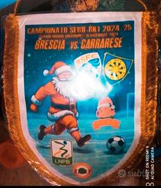 Gagliardetto Brescia - Carrarese match worn 