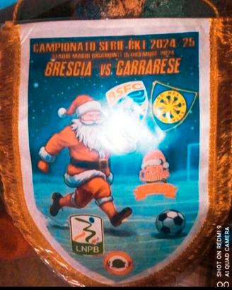 Gagliardetto Brescia - Carrarese match worn 