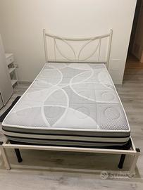 Letto completo (struttura, rete e matersasso)