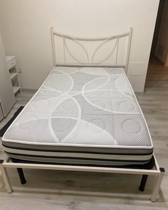 Letto completo (struttura, rete e matersasso)