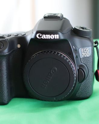 Canon EOS 70D pari al nuovo – solo 2.047 scatti