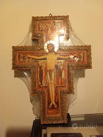 Croce ortodossa in legno