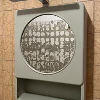 Specchio, mobiletto da bagno