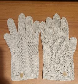 guanti da donna vintage in rete anni 60/70