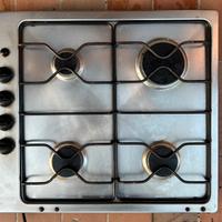 Piano cottura a gas REX V 4 fuochi GPL / Metano