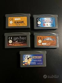 Lotto Giochi Game Boy Advance Originali