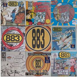 Vinili 883: 8 album in vinile NUOVI