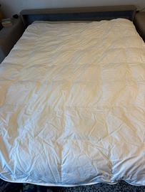 Piumino singolo IKEA in piuma + copripiumino