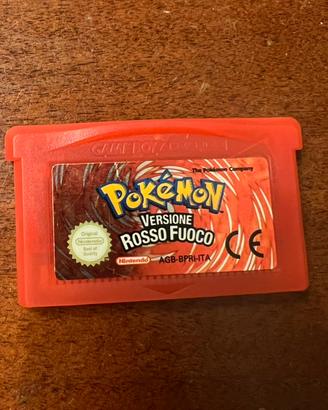 Pokémon rosso fuoco - GBA - ITA (solo cartuccia)
