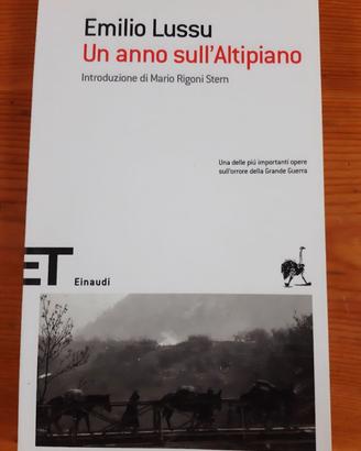 EMILIO LUSSU - UN ANNO SULL'ALTIPIANO