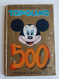 Topolino libretto 500 completo con bollini! (1965)