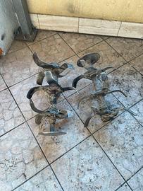 Fresa per motozappa e timone