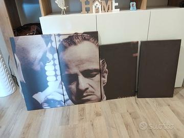 Quadro immagine famoso film "Il Padrino"