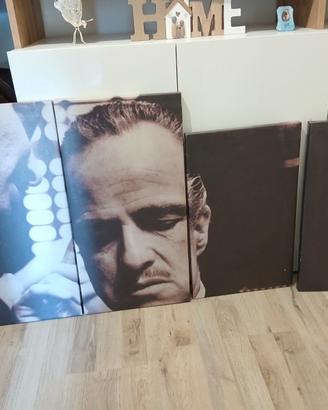 Quadro immagine famoso film "Il Padrino"