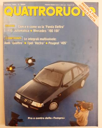 Rivista Quattroruote Marzo 1990 (N°413)