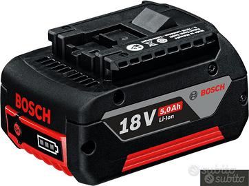 Bosch Professional 1600A002U5 GBA Batteria, 5.0 A