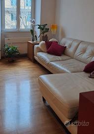 Divano Pelle bianco Natuzzi