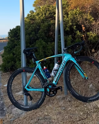bici da corsa bianchi 