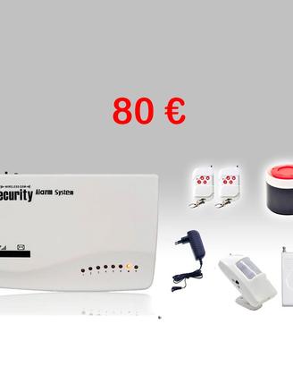 Kit allarme casa allarme e sensori professionale F