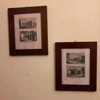 Set 2 stampe antiche