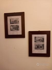 Set 2 stampe antiche