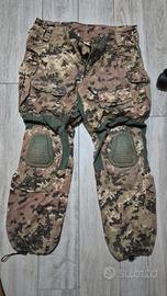 Pantaloni Combat Openland Nerg vegetato italiano 