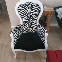 Poltrona vintage ristrutturata