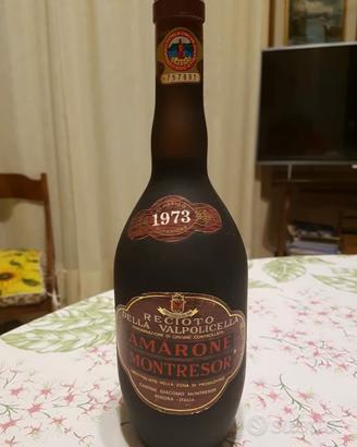 Bottiglia Amarone, Montresor, Anno 1973 Riserva