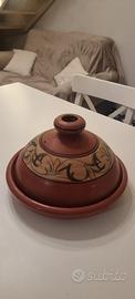 tajine-pentola in terracotta originale marocchina