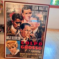 Locandina con cornice Colpo Grosso 1960