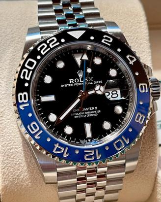 Rolex Gmt Batman Jubilee Ref. 126710BLNR New 08/26