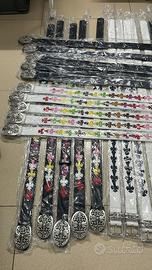 Cinture chrome hearts nere e bianche novara nuove