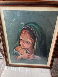 Quadro Madonna con Bambino