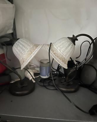 Set lampadario piu lampade