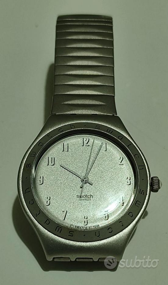 Cinturino swatch irony aluminium Vendita in Abbigliamento e
