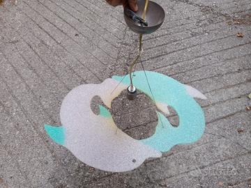 Lampadario cameretta bambini con delfini – ottime