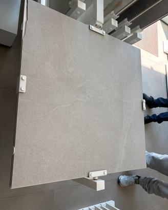 Grès 1a scelta Del Conca 80x80 bianco effetto marm