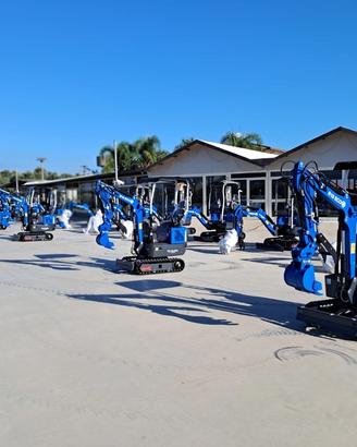 Miniescavatore nuovo RIPPA R10 motore Kubota