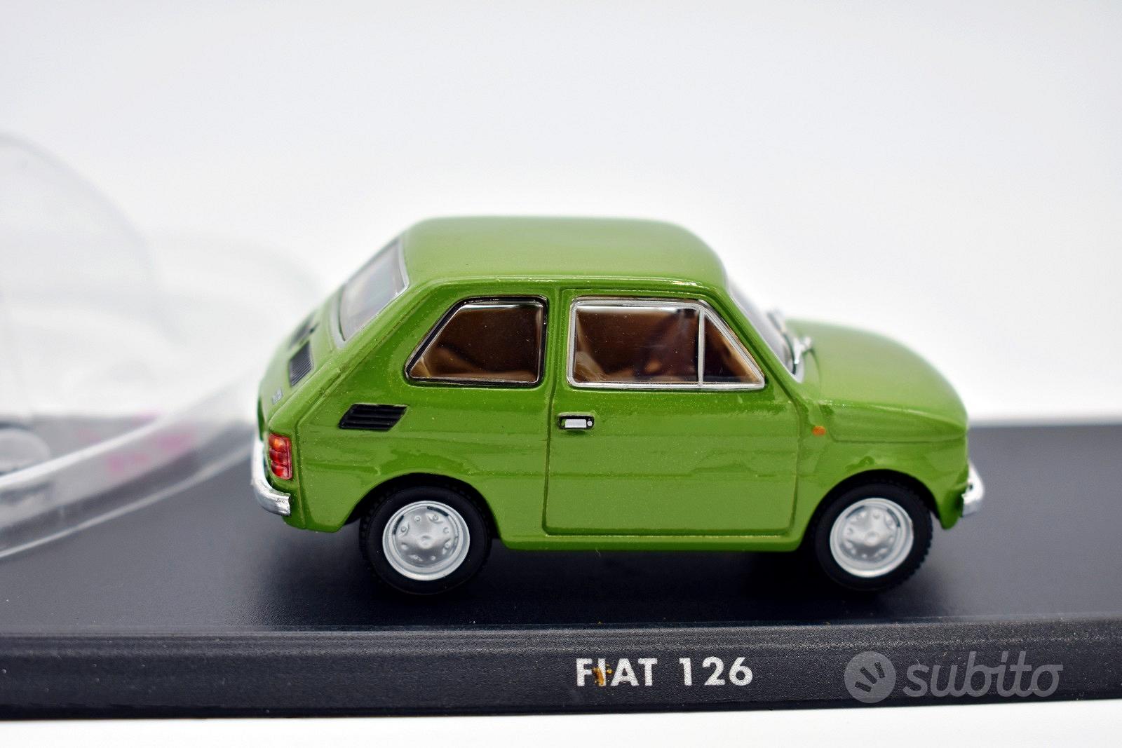 Modellino auto fiat 126 scala 1:43 da collezione - Collezionismo