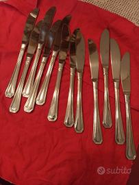 12 coltelli acciaio inox 