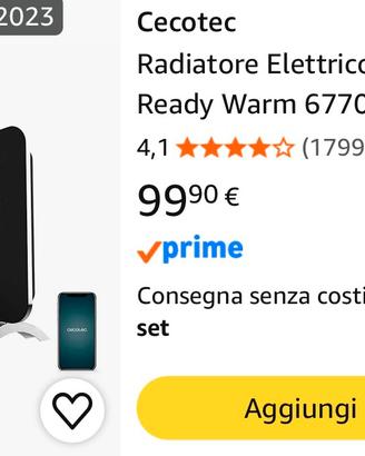 Termoconvettore Cecotec