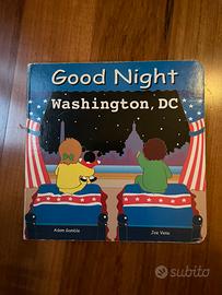 Libro in inglese good night Washington DC