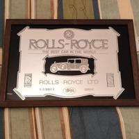 Quadretto Rolls-Royce vintage 
